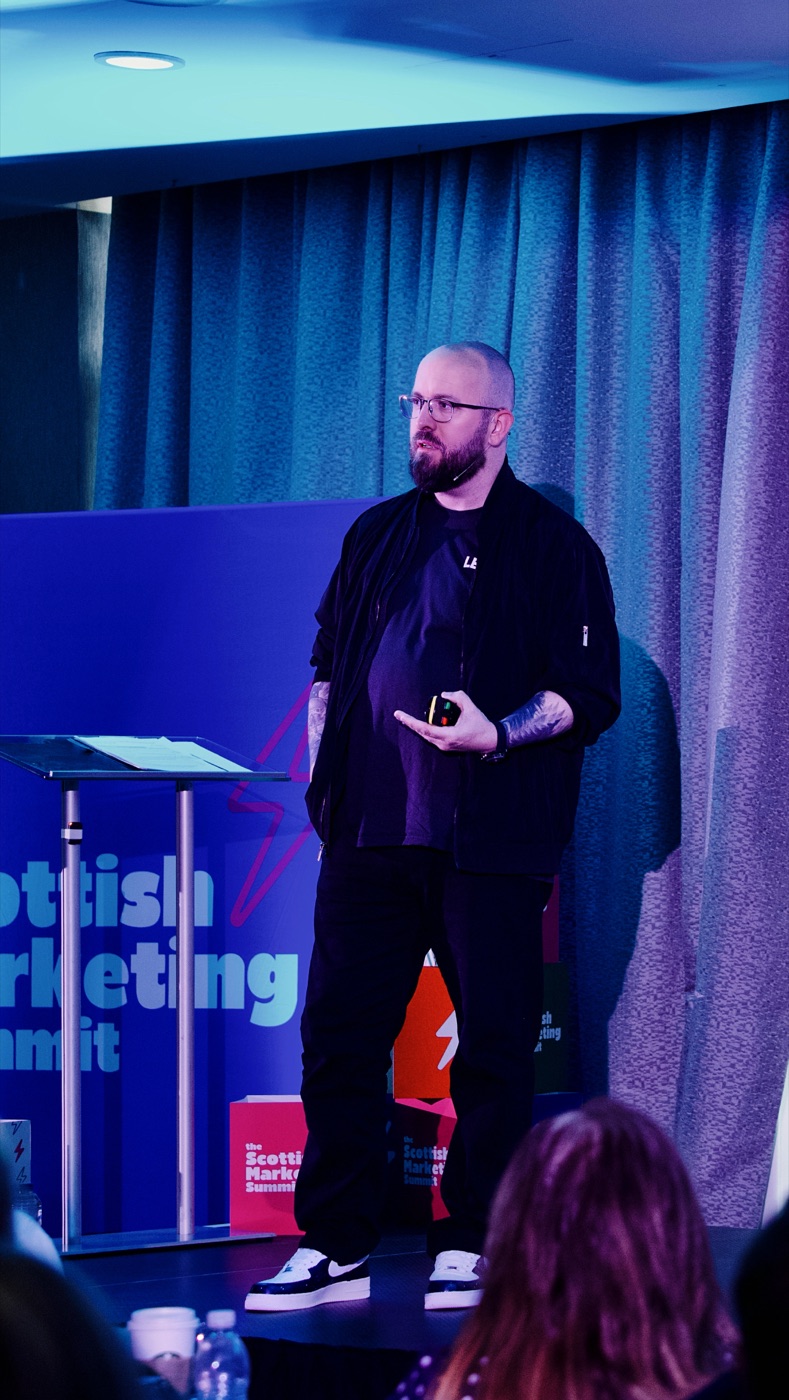 Joel Stone speaking